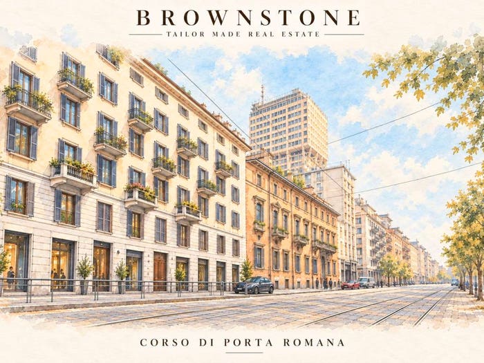Appartamento trilocale in vendita in Corso di Porta Romana, Quadronno Crocetta, Milano