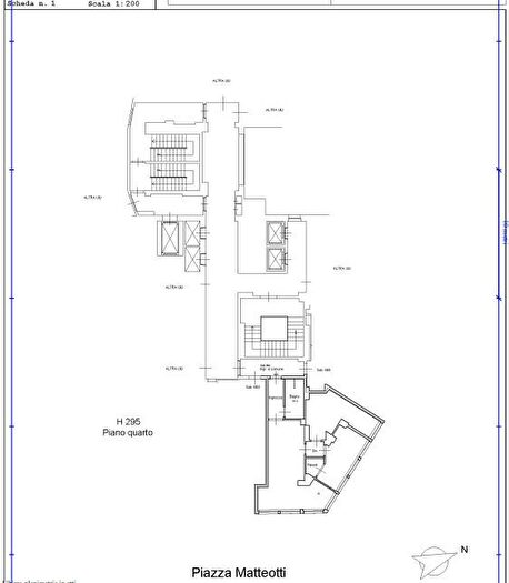 Appartamento trilocale in vendita in Piazza Matteotti, Piazza Roma Borgo Cappuccini, Livorno