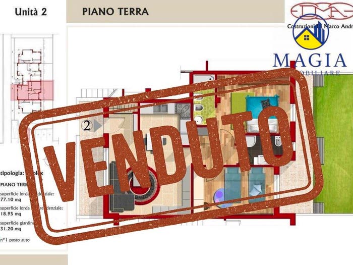 Appartamento trilocale in vendita in Viale Europa, Villa San Giuseppe, Colli del Tronto