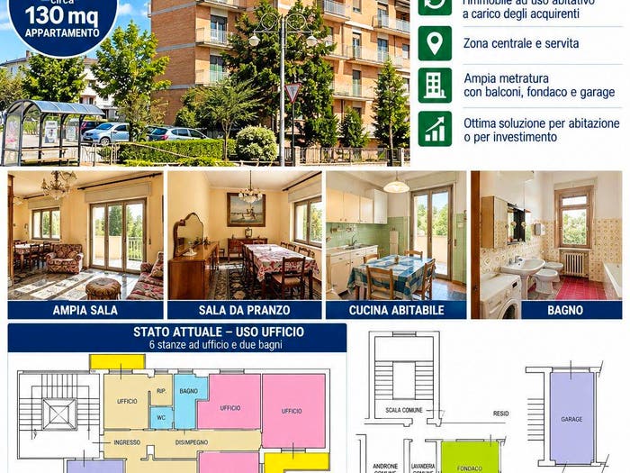 Appartamento con 6 locali in vendita in Viale Risorgimento, Centro, Atri