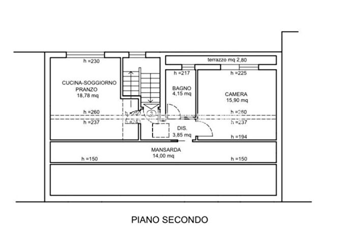 Appartamento bilocale in vendita in Porto, Pesaro