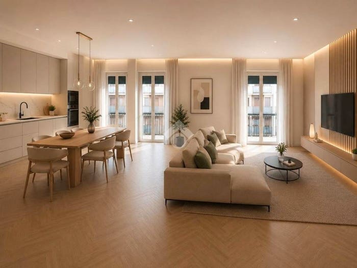 Appartamento quadrilocale in vendita in Via Alfredo Cappellini, Centrale, Milano