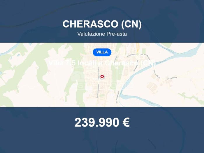 Casa quadrilocale in vendita in Via Aldo Moro, Centro, Cherasco