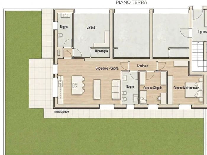 Appartamento trilocale in vendita in Via Roberto Schiavo Lena, Noventa di Piave