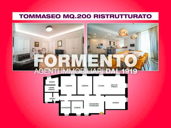Appartamento con 6 locali in vendita in Piazza Niccolò Tommaseo, Foce, Genova