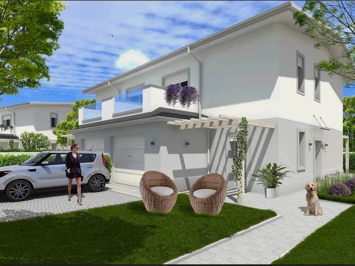 Casa quadrilocale in vendita in Via Jacopo da porto sud, Cognento, Modena