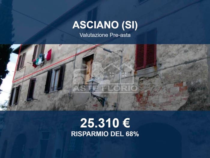Appartamento con 5 locali in vendita in Via G Mameli, Centro, Asciano