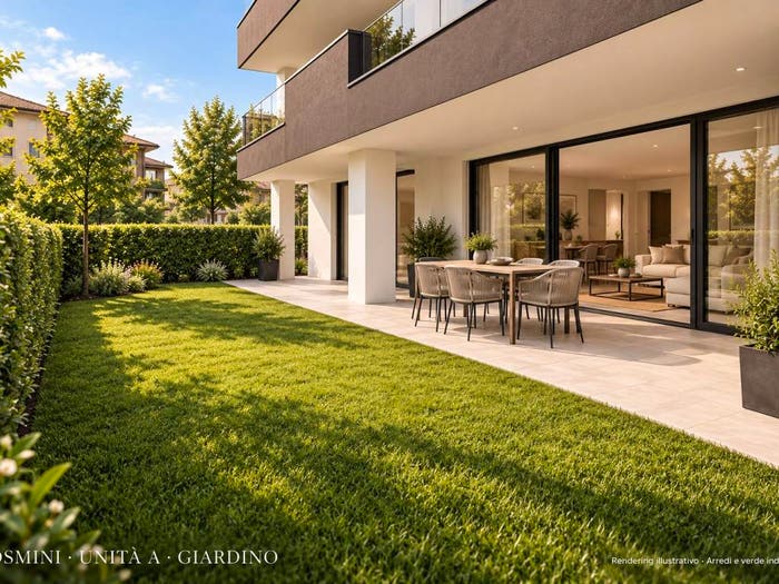Appartamento quadrilocale in vendita in Via Antonio Rosmini, Centro, Abano Terme