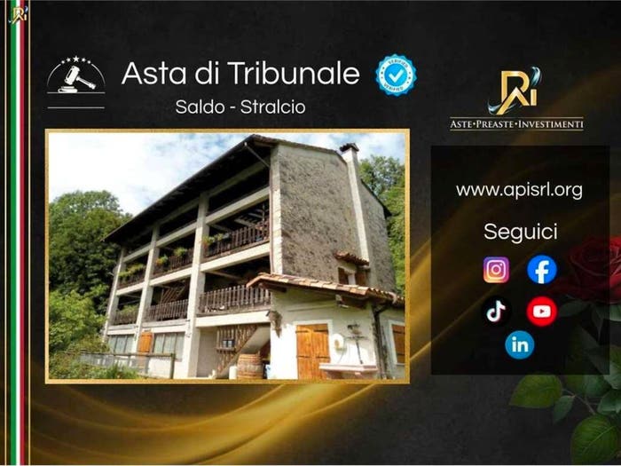Appartamento bilocale in vendita in Via Ropata, Frisanco