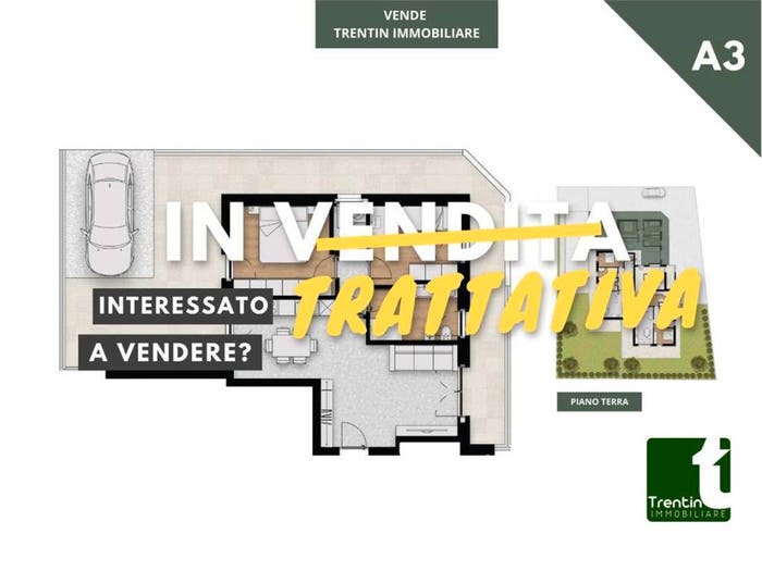 Appartamento con 5 locali in vendita in Viale Vito Bellini, Centro, Pergine Valsugana