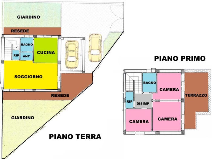 Casa quadrilocale in vendita in Via Giuseppe Garibaldi, Montale