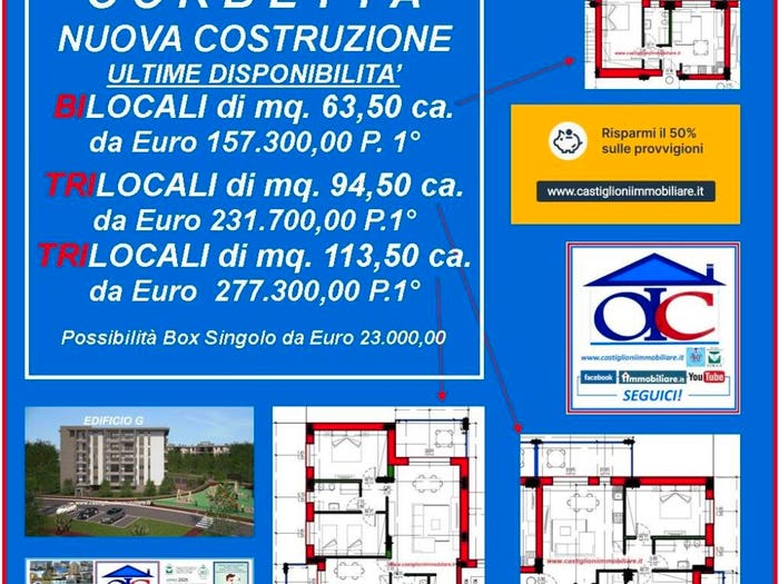 Appartamento trilocale in vendita in Via Silvio Pellico, Semicentro Isola, Corbetta