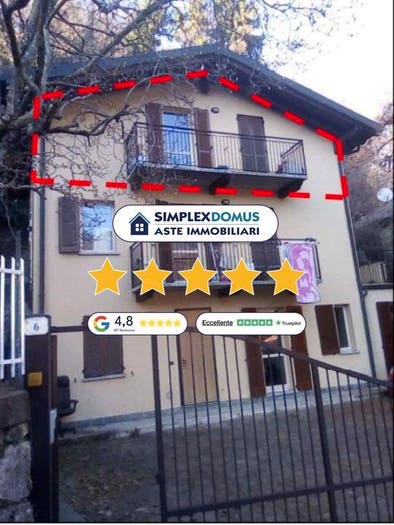 Appartamento trilocale in vendita in Dante Alighieri, Centro, Ballabio