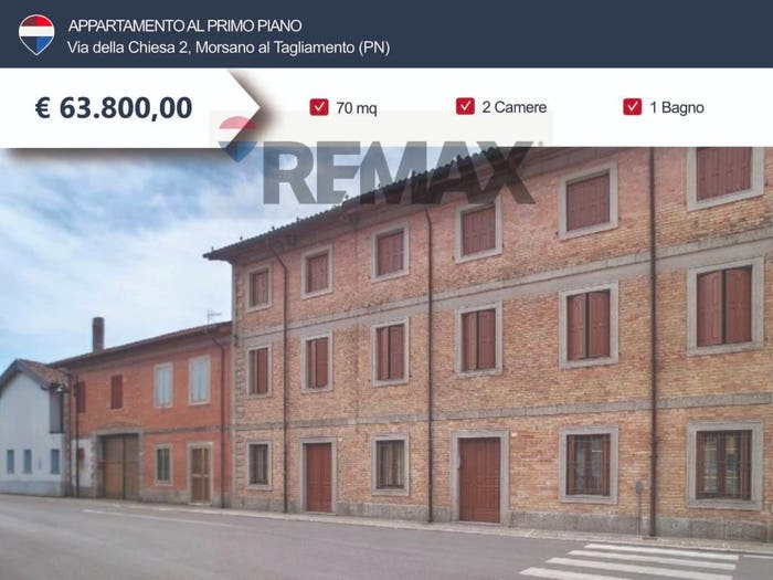 Appartamento trilocale in vendita in Via della Chiesa, Mussons, Morsano al Tagliamento