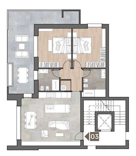 Appartamento quadrilocale in vendita in Via Eugenio Zanasi, Centro, Castelnuovo Rangone
