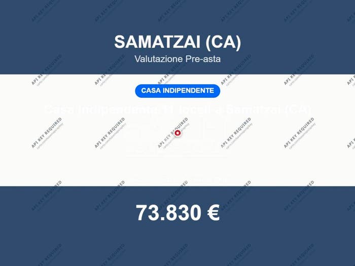 Casa con 6 locali in vendita in Via Roma, Samatzai
