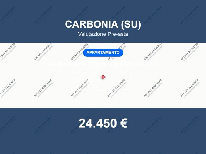Appartamento bilocale in vendita in Località Genna Corriga snc, Bacu Abis, Carbonia