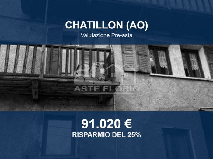 Appartamento bilocale in vendita in Via Hugonin, Centro, Chatillon