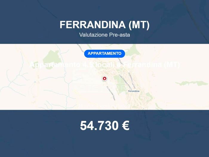 Appartamento quadrilocale in vendita in Via Nicholas Green, Centro, Ferrandina