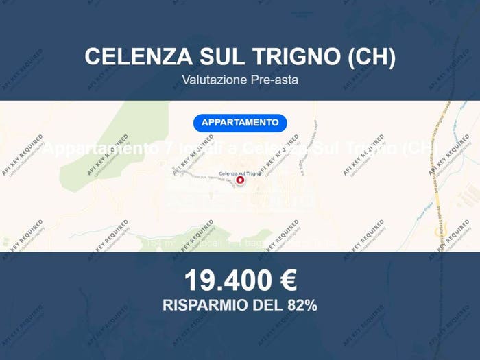 Appartamento trilocale in vendita in Viale Xxxxxxxxxxxxx, Centro, Celenza sul Trigno