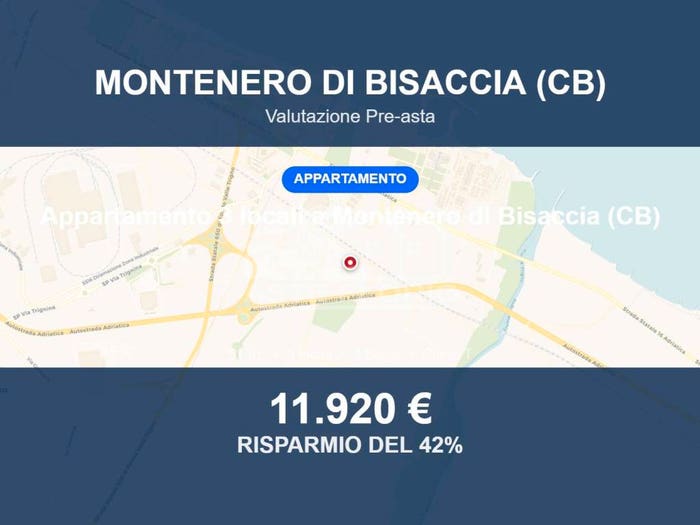 Appartamento trilocale in vendita in Contrada Padula, Montenero di Bisaccia
