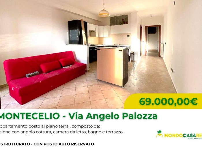 Appartamento bilocale in vendita in Via Angelo Palozza, Montecelio, Guidonia Montecelio