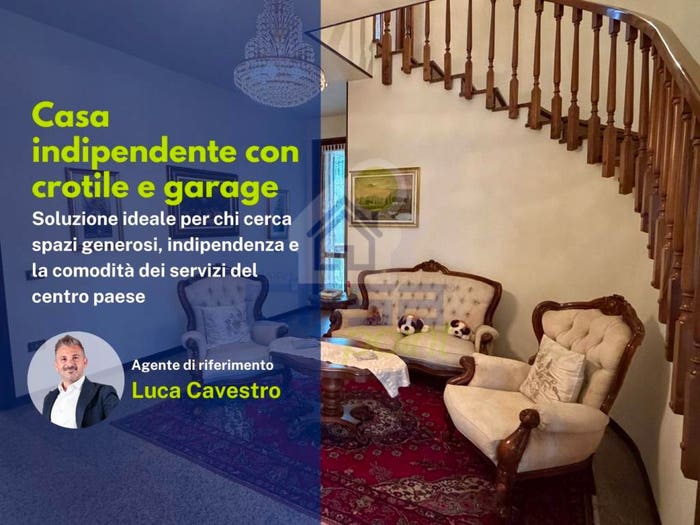 Casa con 6 locali in vendita in Piazza Roma, Rivarolo Del Re, Rivarolo del Re ed Uniti