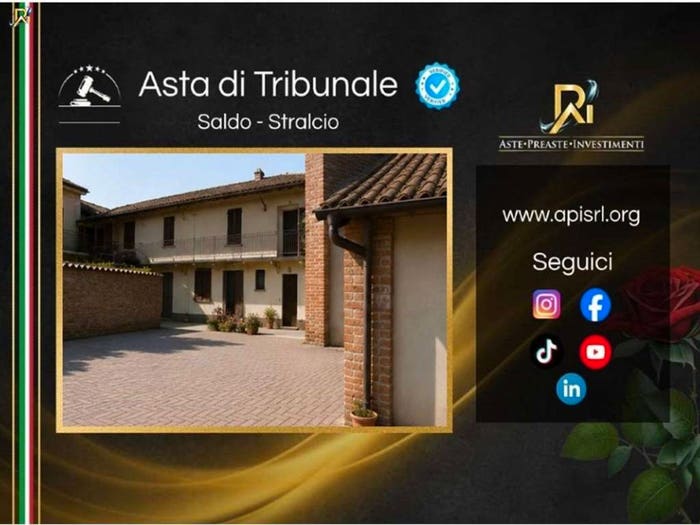 Appartamento con 6 locali in vendita in Via Cesare Lombroso, Barbavara, Gravellona Lomellina