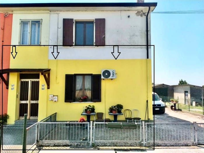 Appartamento trilocale in vendita in Via Riviera, Bagnolo di Po