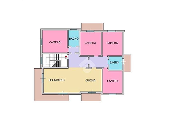 Casa con 5 locali in vendita in Via Tranquilla, Beccacivetta Azzano, Castel d'Azzano
