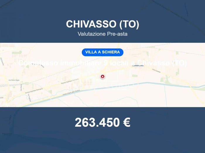 Casa quadrilocale in vendita in Via Casale G, Castelrosso Torassi, Chivasso