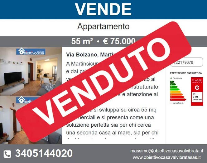 Appartamento trilocale in vendita in Via Bolzano, Centro, Martinsicuro