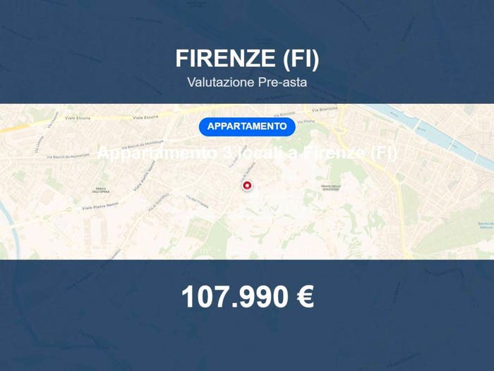 Appartamento trilocale in vendita in Via Alberto Arnoldi A, Bellosguardo Galluzzo, Firenze