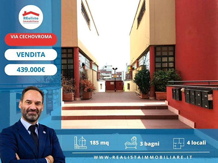 Appartamento quadrilocale in vendita in Via Anton Cechov, Rinnovamento, Roma