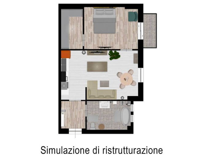 Appartamento bilocale in vendita in Via Vespri Siciliani, Piazza Napoli, Milano
