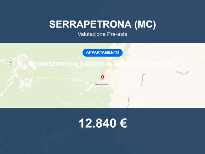 Appartamento con 5 locali in vendita in Via Castello, Centro, Serrapetrona