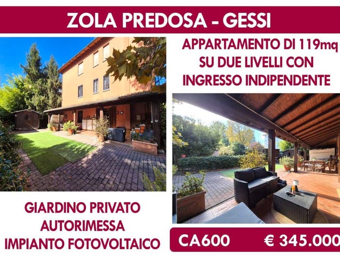 Appartamento quadrilocale in vendita in Vicolo Salgari, Fiorella, Zola Predosa