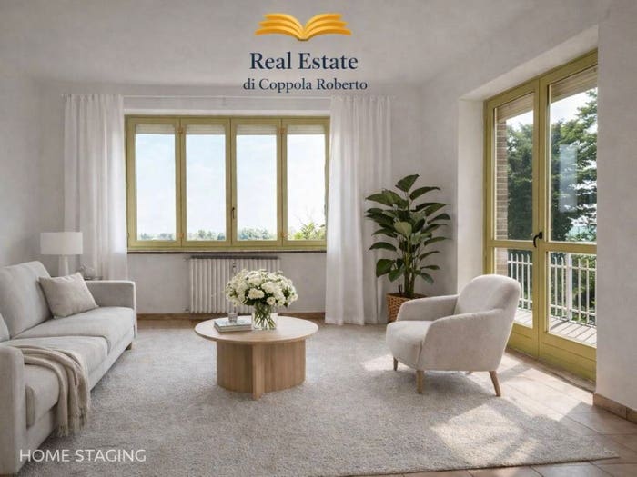 Appartamento trilocale in vendita in via salvo d'acquisto, Centro, Cocconato