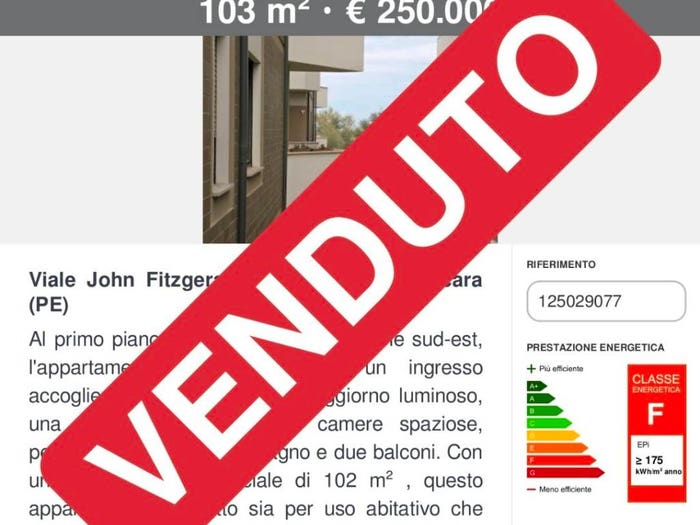 Appartamento quadrilocale in vendita in Viale John Fitzgerald Kennedy, Lungomare Strada Parco, Pescara
