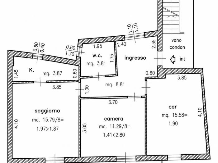 Appartamento quadrilocale in vendita in Centro, Castelfiorentino