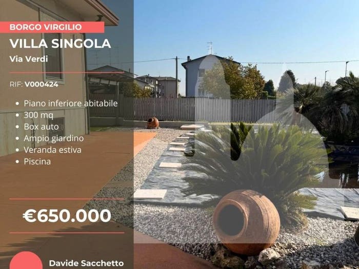Casa con 5 locali in vendita in Via Giuseppe Verdi, Cerese, Borgo Virgilio