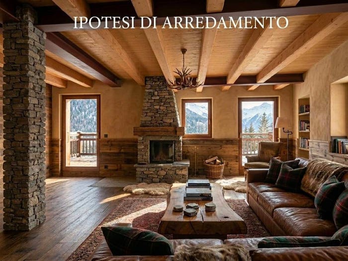 Appartamento trilocale in vendita in Frazione Thovez, Centro, La Thuile