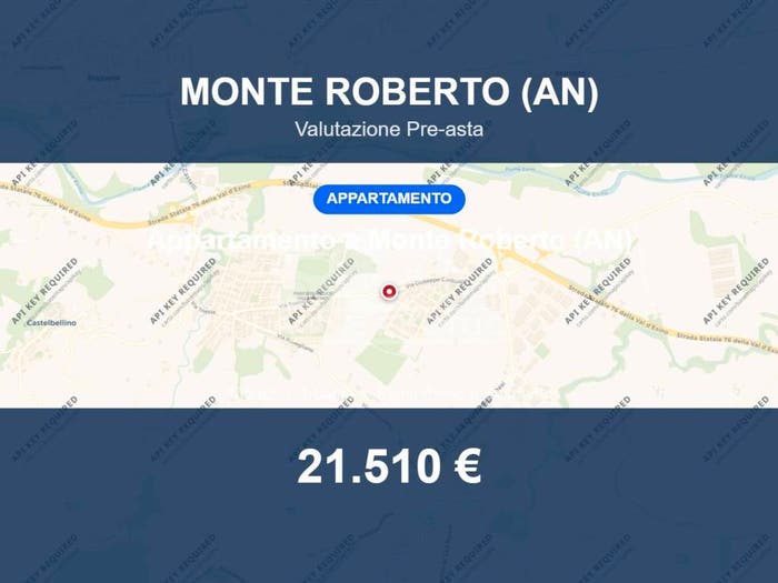 Appartamento trilocale in vendita in Via Garibaldi, Pianello Vallesina, Monte Roberto