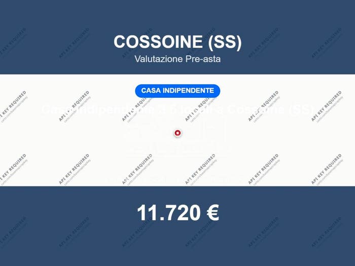 Casa quadrilocale in vendita in Via Basciu, Cossoine