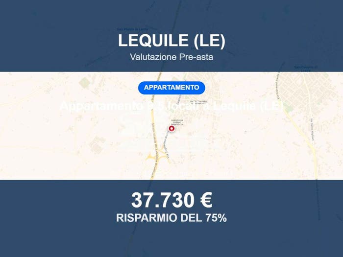 Appartamento trilocale in vendita in Via Refise, Lequile
