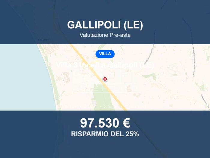Casa quadrilocale in vendita in Contrada Masseria Nuova Strada Statale Gallipoli Taviano, Baia Verde Lidi, Gallipoli