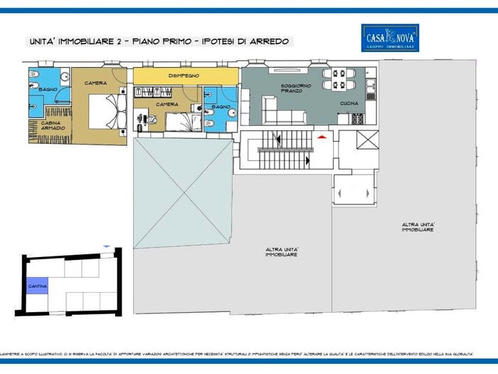 Appartamento trilocale in vendita in Via Leonida Bissolati, Centro, Budrio