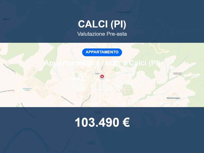 Appartamento con 5 locali in vendita in Via Roma, Centro, Calci
