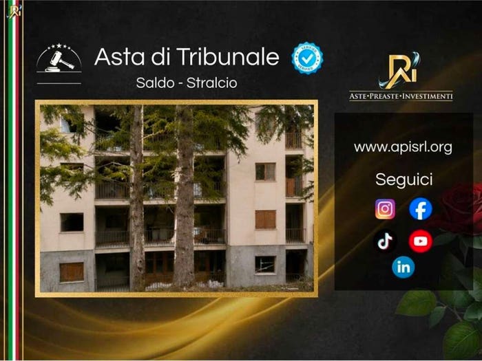 Appartamento bilocale in vendita in Via degli Aceri, Lucoli