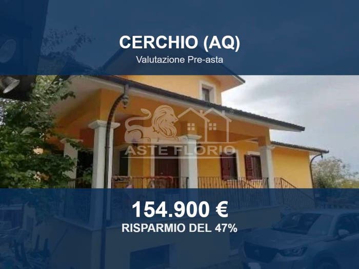 Appartamento bilocale in vendita in Largo Madonna del Rosario, Cerchio